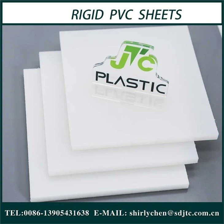 יריעת PVC קשיחה לבנה